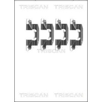 8105 141598 TRISCAN Комплектуючі колодки дискового гальма