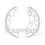 J3502082 NIPPARTS Комплект гальмівних колодок