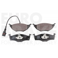 5502224760 EUROBRAKE Комплект гальмівних колодок дисковий гальм