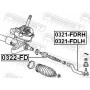 0321-FDRH FEBEST Наконечник поперечної кермової тяги