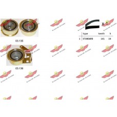 04.5179 AUTOKIT Комплект ременя ГРМ