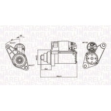 063721330010 MAGNETI MARELLI Стартер