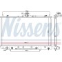 628975 NISSENS Радіатор охолодження двигуна
