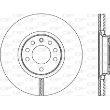 BDA2301.20 OPEN PARTS Гальмівний диск