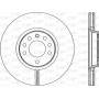 BDA2301.20 OPEN PARTS Гальмівний диск
