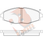 RB1262 R BRAKE Комплект гальмівних колодок дисковий гальм