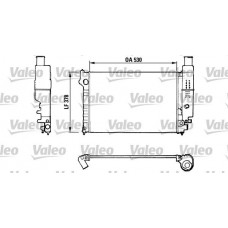 816554 VALEO Радіатор охолодження двигуна