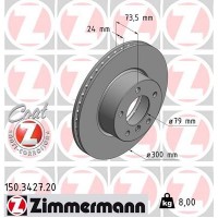 150.3427.20 ZIMMERMANN Гальмівний диск