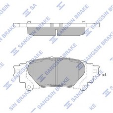 SP4131 Hi-Q Комплект гальмівних колодок дисковий гальм