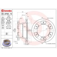 BS 8708 BRECO Гальмівний диск