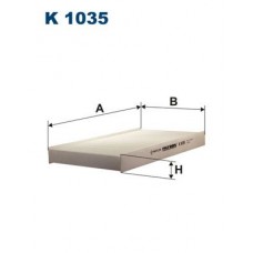 K 1035 FILTRON Фільтр повітря у внутрішньому просторі
