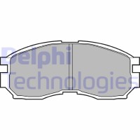 LP803 DELPHI КомплеК т гальмівних колодок, дискове гальмо