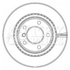 KBD4467 KEY PARTS Гальмівний диск