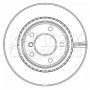 KBD4467 KEY PARTS Гальмівний диск