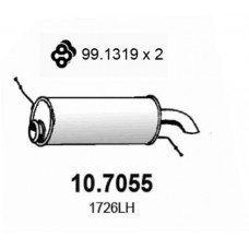 10.7055 ASSO Глушник вихлопних газів кінцевий