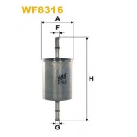 WF8316 WIX FILTERS Паливний фільтр