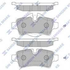SP2246 Hi-Q КомплеК т гальмівних колодок, дискове гальмо