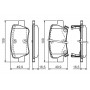 0 986 494 403 BOSCH КомплеК т гальмівних колодок, дискове гальмо