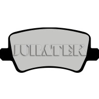 JCP1918 JURATEK Комплект гальмівних колодок дисковий гальм