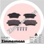 25215.190.1 ZIMMERMANN Комплект гальмівних колодок дисковий гальм