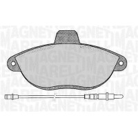 363916060192 MAGNETI MARELLI Комплект гальмівних колодок дисковий гальм