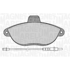 363916060192 MAGNETI MARELLI Комплект гальмівних колодок дисковий гальм