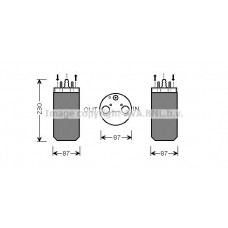 RTD350 AVA QUALITY COOLING Осушувач кондиціонера