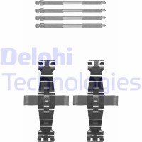 LX0674 DELPHI Комплектуючі колодки дискового гальма