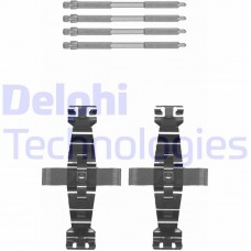 LX0674 DELPHI Комплектуючі колодки дискового гальма