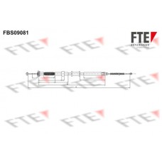 9250301 FTE Тросик, cтояночный тормоз
