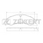 BS-2801 ZEKKERT Комплект гальмівних колодок дисковий гальм