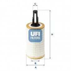 2517200 UFI Масляний фільтр