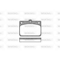 P1793.00 WOKING Комплект гальмівних колодок дисковий гальм