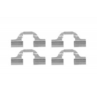 1 987 474 435 BOSCH Комплектуючі колодки дискового гальма