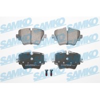 5SP1985 SAMKO Комплект гальмівних колодок дисковий гальм
