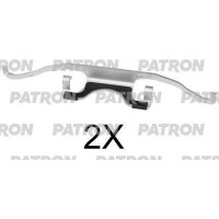 PSRK1035 PATRON Комплектуючі колодки дискового гальма