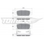 TX 17-57 TOMEX Brakes Комплект гальмівних колодок дисковий гальм