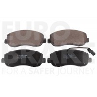 5502223966 EUROBRAKE Комплект гальмівних колодок дисковий гальм