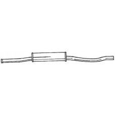 60410 SIGAM Середній глушник вихлопних газів