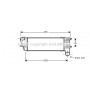 PE4344 AVA QUALITY COOLING Интеркулер