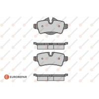 1617276980 EUROREPAR КомплеК т гальмівних колодок, дискове гальмо
