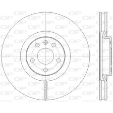 BDR2826.20 OPEN PARTS Гальмівний диск