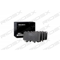 402B0377 RIDEX Комплект гальмівних колодок дисковий гальм
