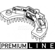 ABR 58 000P MAHLE Регулятор, Вентилятор салону