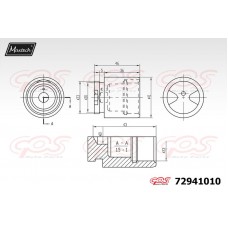 72941010 MAXTECH Поршень корпус скоби гальма
