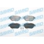 5SP807 SAMKO Комплект гальмівних колодок дисковий гальм