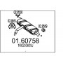 01.60758 MTS Глушник вихлопних газів кінцевий