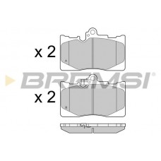 BP3418 BREMSI КомплеК т гальмівних колодок, дискове гальмо