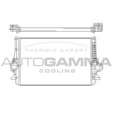 103749 AUTOGAMMA Интеркулер