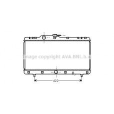 TO2149 AVA QUALITY COOLING Радіатор охолодження двигуна
